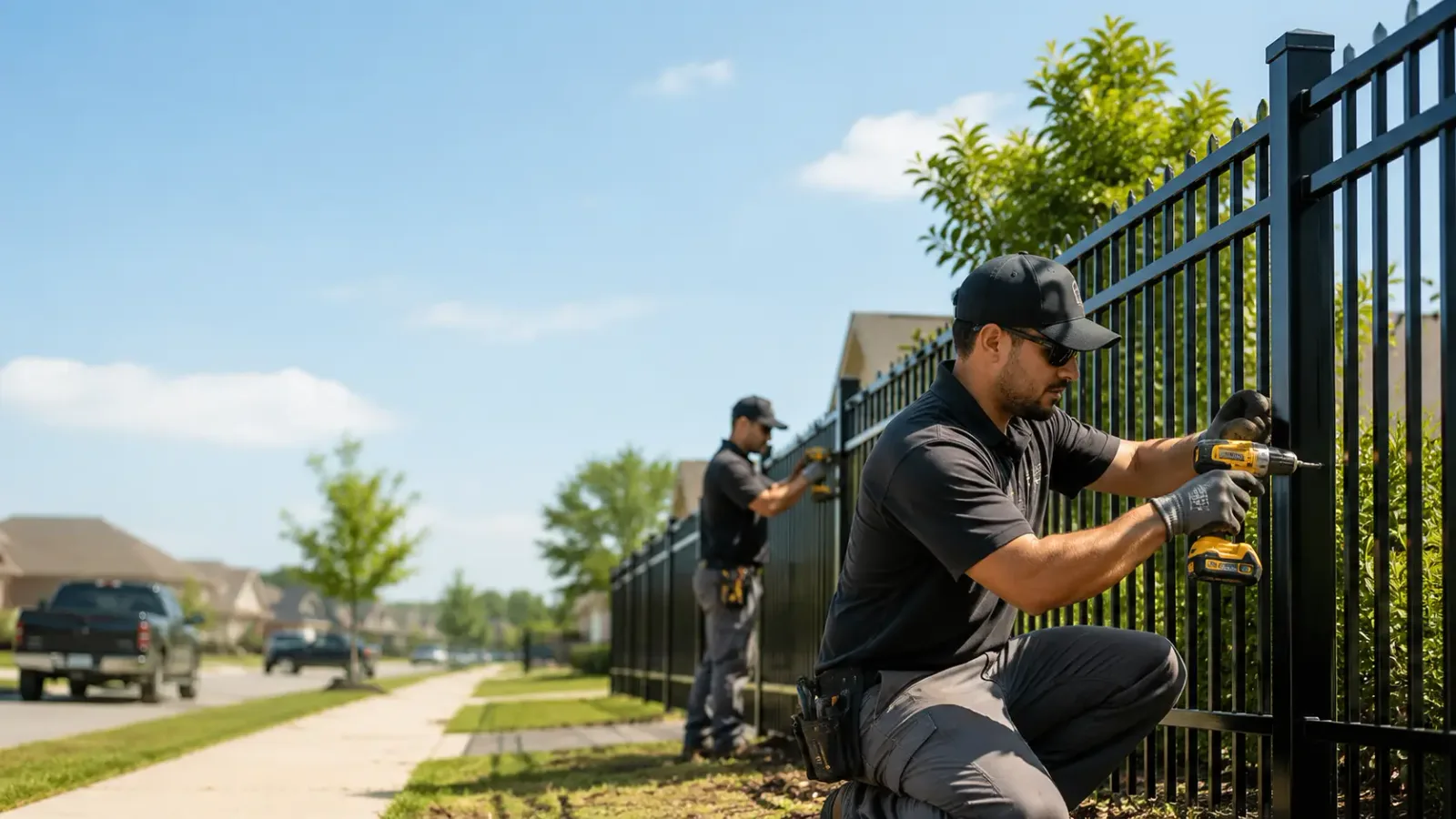 Metal Fence Installation in Aneta, ND
